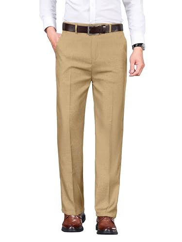 Image of AVANOVA Men's Casual Pants - Stylish Regular Fit Trousers for Men, Comfortable Office & Casual Pant, Modern Formal Look (Trouser 270)