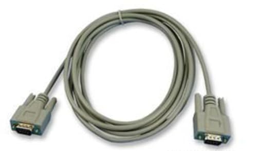 AVLIS-CO 45-390 Null Modem Assembly Cable 3.048m 28AWG D-Sub to D-Sub 9 to 9 POS M-M 10ft :RoHS