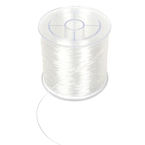 Clear Elastic String for Bracelets,0.8 mm 607 Feet Jewelry Making Beading Thread, Transparent...
