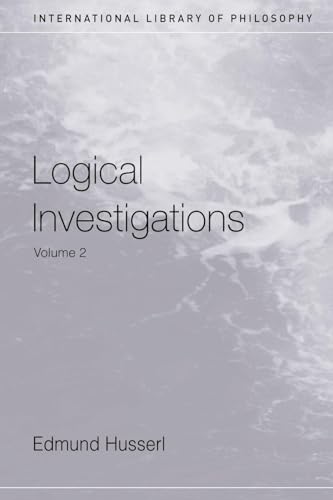 Logical Investigations Volume 2 view 2