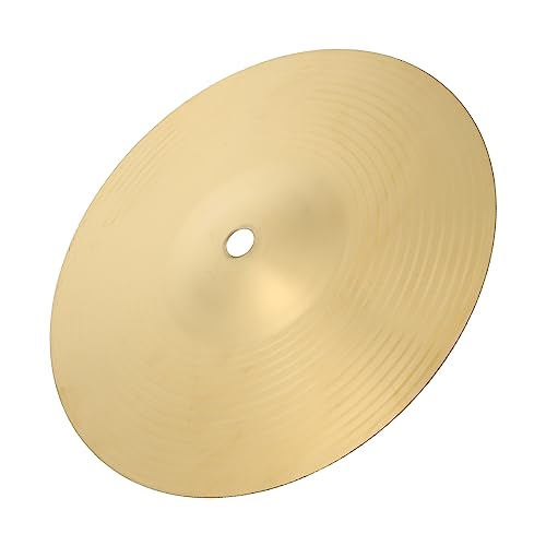 Milisten Drum Set Cymbal Replacement 8-inch Brass Cymbal Jazz Sound Easy to Install Store