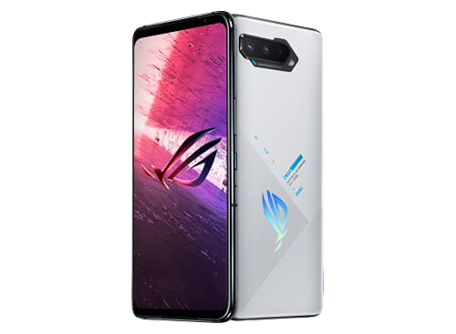 Asus Rog Phone 5S Zs676Ks 5G Dual 256Gb 16Gb Ram Factory Unlocked (Gsm Only | No Cdma - Not Compatible With Verizon/Sprint) International Version - White #TOP2
