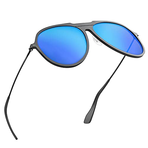 Fitfirst Polarized Sunglasses for Men and Women, Sport Driving Sunglasses Aluminum Legs 100% UV Blocking