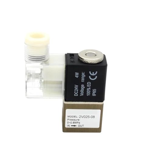 Válvula solenoide de aire 2V025-08NC AC110V de 2 posiciones para control neumático 8