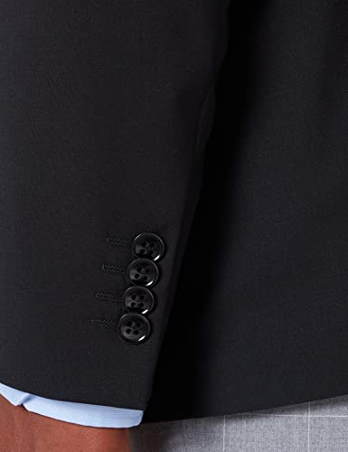 Roy Robson Herren Anzugjacke Baukasten Reda Super 110s, Gr. 30, Schwarz (schwarz 1)