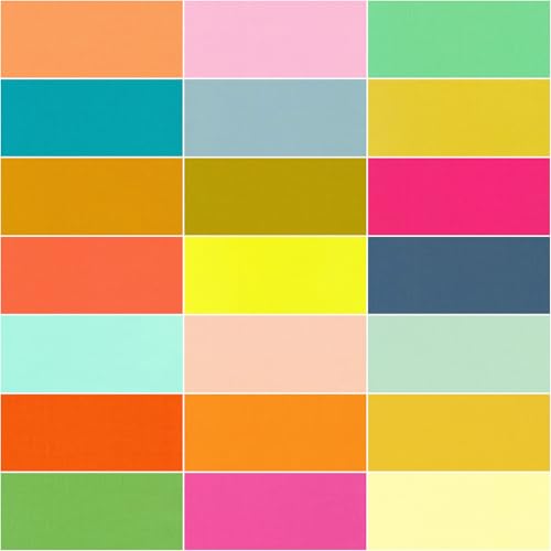 Kona Cotton Solids Summer Days Roll Up 40 2.5-inch Strips Jelly Roll Robert Kaufman RU-1303-40 - Thumbnail 2