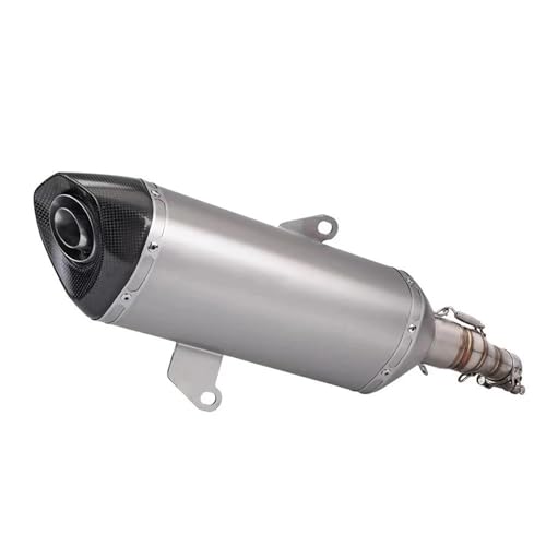 Tuyau intermédiaire liaison et silencieux carbone pour échappement moto Forza 350 type 2