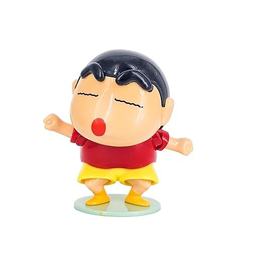 Image of acrown Cute Animal Toys for Kids Sensory Worm Animal Wind up Colorful Toy Insect Figurines for Boys and Girls Multicolor (Dancing Shinchan)