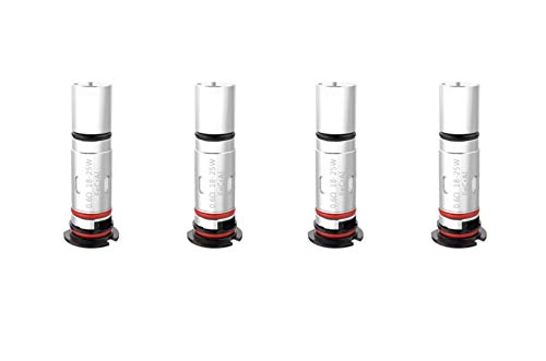 Uwell kompatibel mit Valyrian Pod Coil Serie, 4er Pack Verdampferköpfe Widerstand 0,6Ohm (0 mg Nikotin)