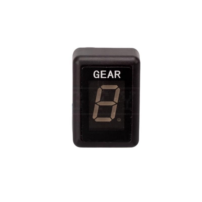 HRTLSS Indicador Marcha Digital Indicador De Marcha De Nivel 1 A 6 para Motocicletas Medidor De Marcha Digital para Speed ​​Triple Sin ABS 2002-2004 TT600 TT 600
