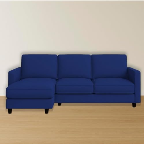 Image of The MM Furniture store Premium Fabric Sofa - Sapphire (4 Seater - LHS)