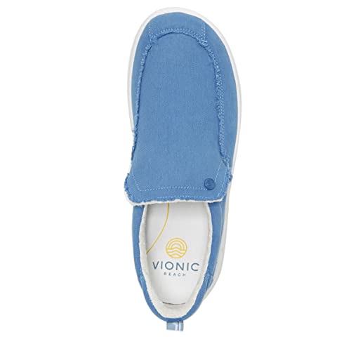 Vionic Beach Seaview Casual Men’s Slip On Sneakers-Sustainable Shoes That Include Three-Zone Comfort with Orthotic Insole Arch Support, Machine Wash Safe- Sizes 7-133