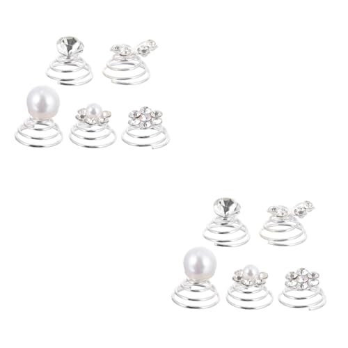 Épingles à cheveux et rhinestones de mariage FOMIYES (120 pièces)