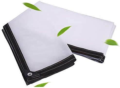 Vela rectangular resistente e impermeable con red sombreado anti-UV para patios 3