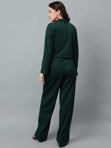 Image of KOTTY Women's Dress Pant with Blazer Co-ords Set