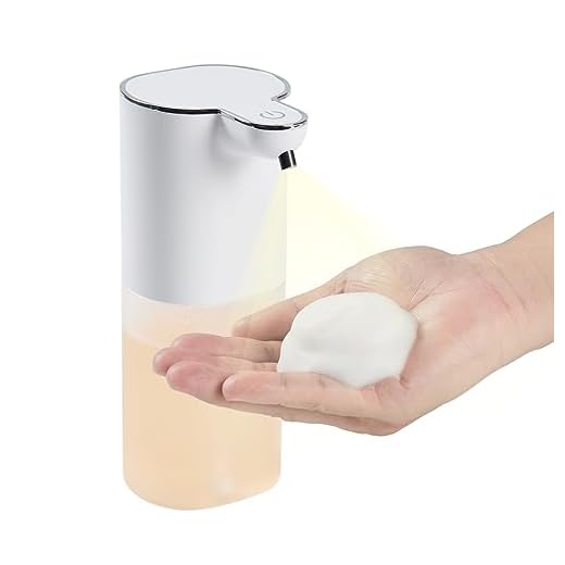 Vuswikoti Automatic Foaming Soap Dispenser, Rechargeable, Touchless Foam Soap Dispenser, Hand & Dish Soap Dispenser with Motion Sensor for Bathroom, Kitchen