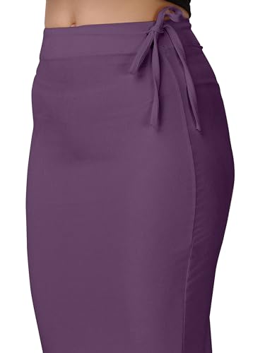 Image of Mehrang Microfiber Saree Shapewear Petticoat for Women, Cotton Blended Shape Wear Dress for Saree