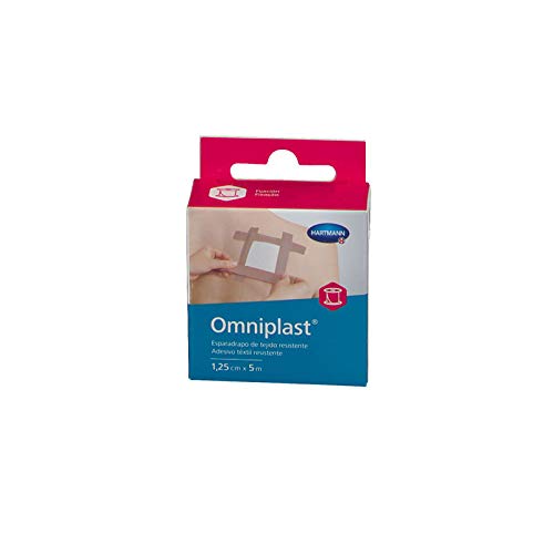 HARTMANN S.A ESPARADRAPO OMNIPLAST ADHESIVO TEXTIL RESISTENTE HARTMANN 1,25CMX10M