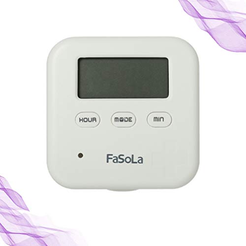 Caixa de comprimidos portátil TOPBATHY com alarme vibratório, 4 compartimentos, portátil para viagen