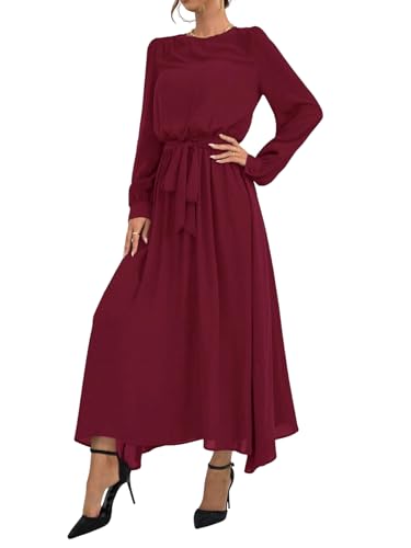 Litzo Western Dresses For Women (L-16-S) Red