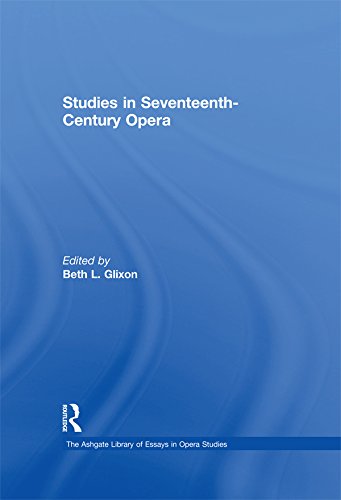 Essays in Opera Studies : recueil d'études sur l'opéra du XVIIe siècle en format numérique