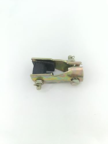 Image of Heavy Duty Steel & Rubber Fan to Ceiling Hook Attachment Clamp with Special Fan Rod Nut Bolt & Locking pins