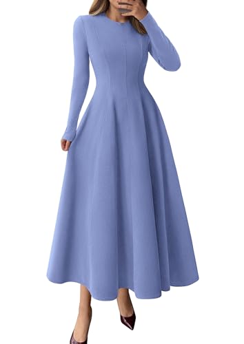 PRETTYGARDEN Cocktail Dresses for Women 2026 Elegant Classy Fall Long