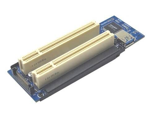 zalati PCI-E To Pci Riser Card to USB3 Hub Adapter for Desktop Laptop Card Generic 2 Port - Image 3