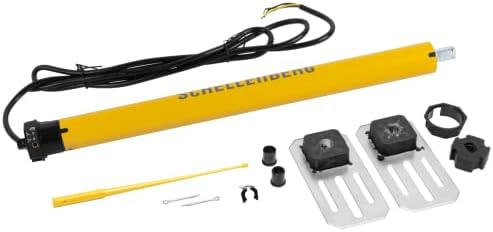 Schellenberg Silnik rurowy Rollopower, standardowy i Premium, Mini i Maxi, pomarańczowy, 20111