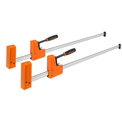 Jorgensen 36-inch Bar Clamps, 90° Cabinet Master Parallel Jaw Bar Clamp Set, 2-Pack by Jorgensen - Used condition - US$80.74