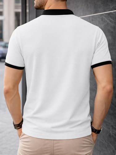 Image of Noble Monk Men's Regular Fit Half Sleeve Casual T-Shirt