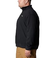Columbia Mens Hart Mountain II Half Zip Fleece Jacket, Black, Large — image 9