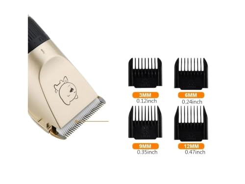 Recortadora de aseo para mascotas inalámbrica usb para perros 3