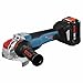 Bosch GWX18V-50PCB14 18V X-LOCK Brushless Connected-Ready 4-1/2 In. – 5 In. Angle Grinder with No Lock-On Paddle Switch Kit and (1) CORE18V® 8 Ah High Power Battery