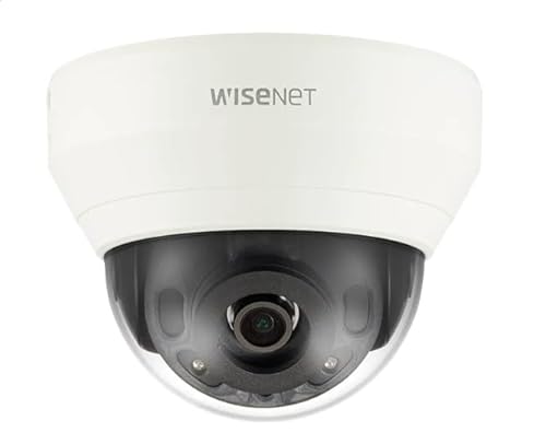 Hanwha Techwin Qnd-6030R 1/3" 2 Megapixel Cmos Fixed 6.0Mm Lens H.265 Infrared Wide Dynamic Indoor Ip Dome Camera- Poe Or 12V Dc
