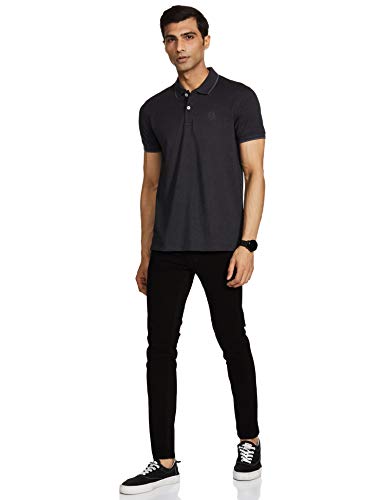 Image of Max Men Solid Polo Slim Fit T-Shirt