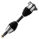 Detroit Axle - 4WD Front CV Axle for Chevy Silverado GMC Sierra 1500HD 2500 3500 HD 2500HD 3500HD Yukon Tahoe K1500 K2500 Suburban K3500 Hummer H2 [8 Lugs], CV Axle Assembly Replacement