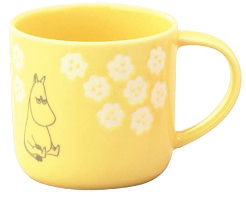 MOOMIN (ムーミン) フローリット マグカップ ムーミン イエロー 約350ml 電子レンジ 食洗機対応 ムーミン グッズ 北欧 母の日 プレゼント 食器 ギフト 結婚祝い 日本製 MM951-11