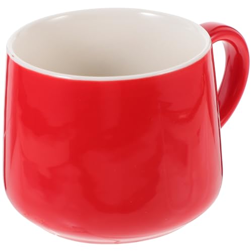 Taza de cerámica con forma de vaca para desayunos divertidos en familia 2