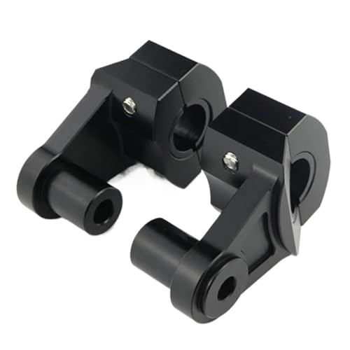 Collier de serrage pour guidon de moto 22 mm avec finition anodisée pour pontet 7/8''