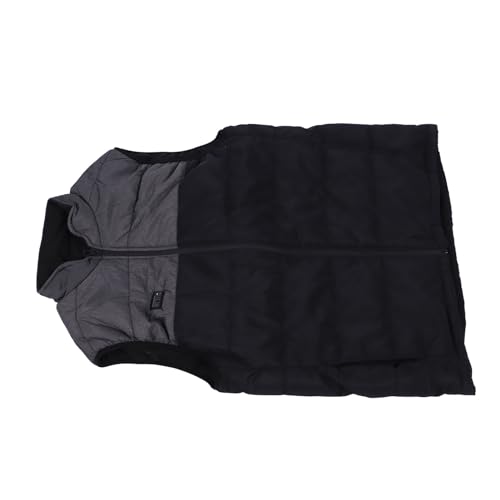 Gilet chauffant USB homme veste thermique hiver chaude ajustable XL - 4