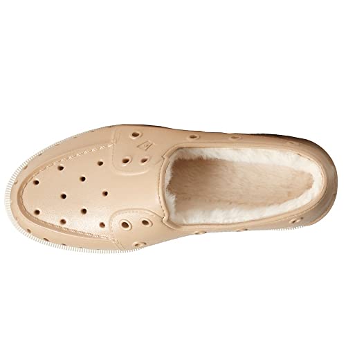 Sperry Women's Authentic Original Float Cozy Water Shoe, Gold, 10 #TOP3