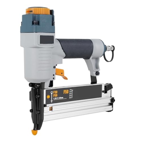 clavadora neumática. Clavadora Neumática De Carpintero T50 F50 440K, Clavadora Neumática Con Ajuste De Profundidad, Ergonómica Y Ligera pistola de clavos