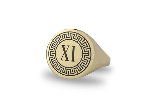 Bague grecque personnalisée l'accessoire idéal pour vos soirées
