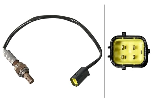 Hella 6Pa 358 221-101 Sonda Lambda - 4A... Poli - Cavo: 310Mm