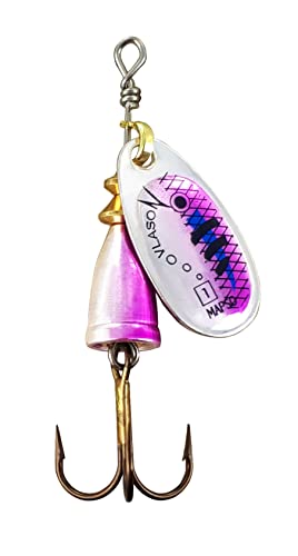 MAPSO - 5 Cucharillas de Pesca VLASON-1 PNF-F 4 GMS.