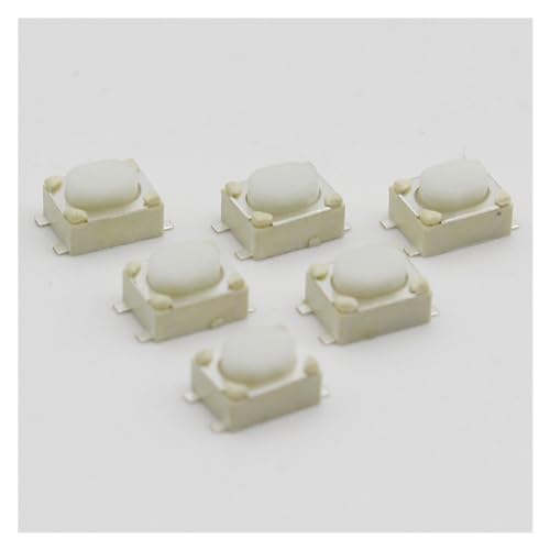 Lot de 50 micro-interrupteurs tactiles 3x4x2.5mm pour plip auto