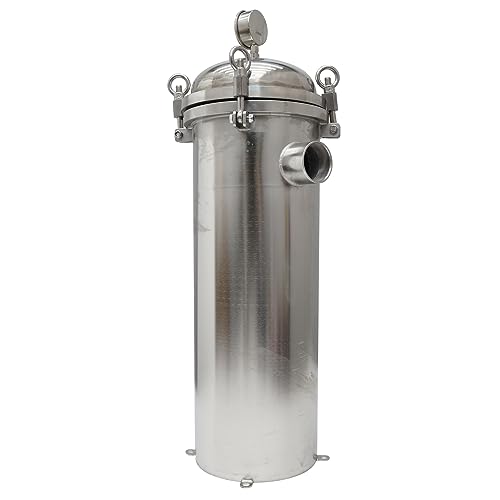 Hqhaotwu DX025271 1# Bag Water Filter With Bag Filter Housing Flat Base 304 Stainless Steel Strainer Industrial Process Filter thumb #3