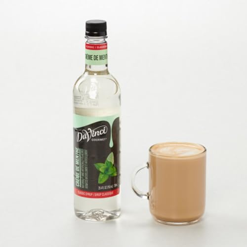 Image of DaVinci Gourmet Classic Creme De Menthe Syrup, 25.4 Fl Oz (Pack of 1)