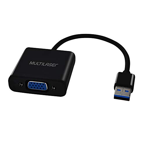 Cabo Conversor Usb Macho X Vga Femea Multilaser - WI348